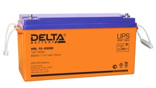 Аккумуляторная батарея Delta HRL 12-650 W