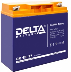 Аккумуляторная батарея Delta GX 12-17 Аккумуляторная батарея Delta GX 12-17
