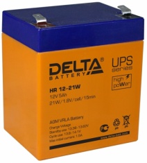 Аккумуляторная батарея Delta HR 12-21 W